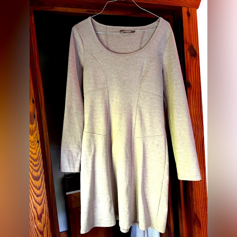 Prana Soskia Knit Long Sleeve Athletic dress - size L